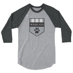 Wildcats Field Hockey 3/4 sleeve raglan shirt