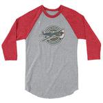 Midwest Warhawks Lacrosse 3/4 sleeve raglan shirt