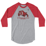 Streator Bulldogs Football 3/4 sleeve raglan shirt