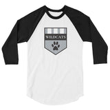 Wildcats Field Hockey 3/4 sleeve raglan shirt