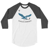 Eagles Hockey 3/4 sleeve raglan shirt