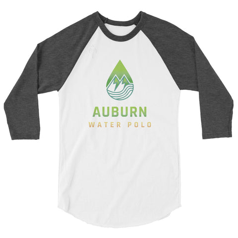 Auburn Water Polo 3/4 sleeve raglan shirt