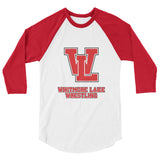 WL Wrestling 3/4 sleeve raglan shirt