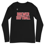 Brewer High School Softball Unisex Long Sleeve Tee