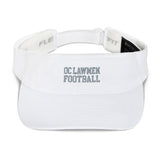 Orange County Lawmen Football Visor