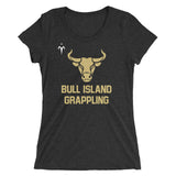 Bull Island Grappling Wrestling Ladies' short sleeve t-shirt