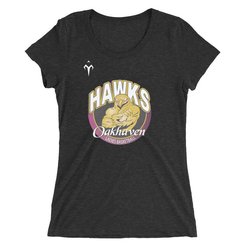 Oakhaven Girl's Basketball Ladies' short sleeve t-shirt