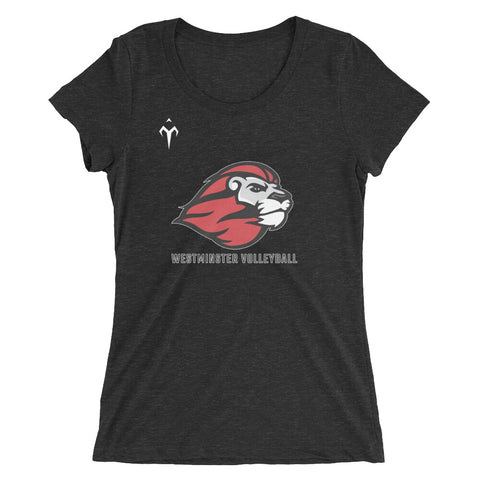 Westminster Volleyball Ladies' short sleeve t-shirt