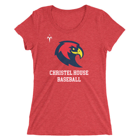 Christel House Baseball Ladies' short sleeve t-shirt