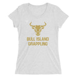 Bull Island Grappling Wrestling Ladies' short sleeve t-shirt